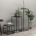 Nordic wrought iron living room indoor flower shelf